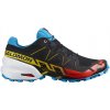 Pánska bežecká obuv Salomon Speedcross 6 Black/White/Transcend Blue UK 11