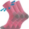 3PACK detské ponožky Voxx merino rúžové (Optimalik) 35/38 120 dní na výmenu alebo vrátenie tovaru!