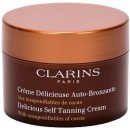 Clarins Sun Self-Tanners samoopaľovací krém na tvár a telo s kakaovým maslom 150 ml