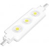 Modul LED-5050 3 diódy, denné svietenie, biela, vodeodolná.