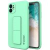 Wozinsky Kickstand Case Flexibilný silikónový stojan pre iPhone 12 Pro Max Mint