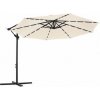 Songmics Záhradný slnečník 3m LED SONGMICS GPU018M01
