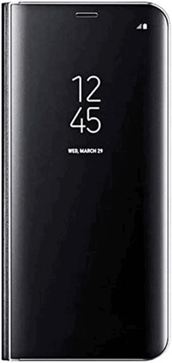 Púzdro SES Zrkadlové plastové flip Samsung Galaxy Note 20 Ultra - čierne