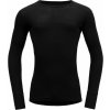Pánske funkčné tričko Devold Lauparen merino 190 Man black M
