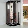 Parný sprchový box + infra sauna D71, 100x90x218