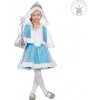 Kostým snehová princezná - výška 128 cm