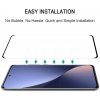 3D Ochranné sklo pre Xiaomi Mi 12X / 12 čierna farba