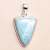Nefertitis Larimar prívesok striebro Ag 925 LOT392 NF52803 - 2,6 cm, 8,9 g