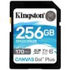 Kingston Canvas Go Plus/SDXC/256GB/UHS-I U3 / Class 10 SDG3/256GB