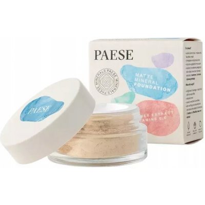 Paese Mineral Line Matte minerálny púdrový make-up matný 100N light beige 7 g