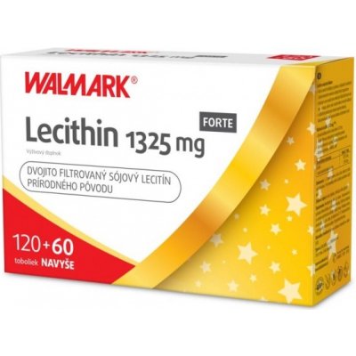 WALMARK Lecithin FORTE 1325 mg PROMO 2019120+60 kapsúl navyše