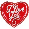 Balón fóliový 20 cm I love you