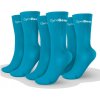 GymBeam Ponožky 3/4 Socks 3Pack Aquamarine - XL/XXL
