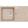 Genesis Cancan granitový drez 75x42 cm béžová 9703355