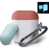 Elago AirPods Silicone Duo Hang Case EAPDH-LUBL-IROCBL