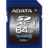 ADATA/SDXC/64GB/50MBps/UHS-I U1 / Class 10 ASDX64GUICL10-R