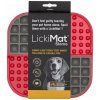 LickiMat Slomo lízacia podložka červená 20 cm