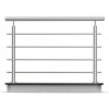 HK Zábradlí Nerezové rovné zábradlí 1000x900 KNRH4/1-2