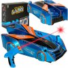 KIK RC laserom ovládané nástenné modré laserové auto