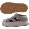 KOŽENÉ DETSKÉ SANDÁLE BAREFOOT NA SUCHÝ ZIPS OBEX SEWO R24