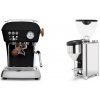 Ascaso Dream PID, Dark Black + Rocket Espresso GIANNINO, chrome/black