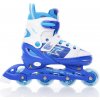 Detské nastaviteľné kolieskové korčule Tempish Swist Flash Farba: modrá, Veľkosť: 30 - 33