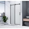 Gelco DRAGON BLACK sprchové dvere do niky/sprchového kútu 1600mm, číre sklo SPH GD4616B