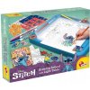 Kreatívna sada LISCIANI Disney Stitch škola kreslenia s LED tabuľkou