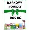 Darčekový poukaz 2000 Kč