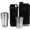 STANLEY ADVENTURE Pre-Party Shot Glass + Flask Set Matte Black