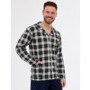 Pánske pyžamo Cornette 114/73 3XL-5XL - Grafitová / 3XL