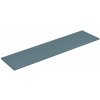 Kludi Icos Doska pod umývadlo 200x50 cm, matná petrolejová 50T200O3