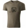 T-ričko Honda pánske tričko Farba trička: Army, Farba potlače: Čierna, Veľkosť: S