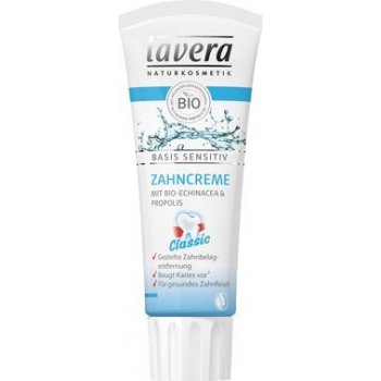 Lavera zubná pasta Basis Sensitiv 75 ml+25 ml