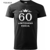 Pánske tričko Limitovaná Edícia 60r. (Darček k 60 narodeninám)
