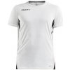 Craft tričká s krátkym rukávom Pro Control Impact biela
