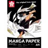 Manga sketch book - A4, 20 listov (Skicár Manga Sakura 20 listov (250 g/m²))