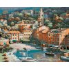 Zuty Malé talianske mestečko 50 x 40 cm vypnuté plátno na rám 8596530025337