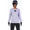 Dámske cyklistické tričko s dlhým rukávom Fox Racing Ranger Fox Head W lilac