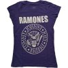 Ramones tričko Presidential Seal Fialová M