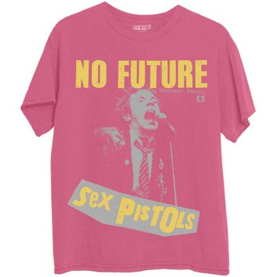 Sex Pistols tričko No Future ružové