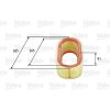 VALEO Vzduchový filter VALEO 585647