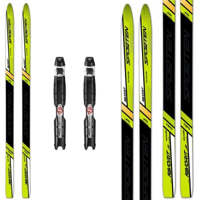 Bežecké lyže SPORTEN Favorit Jr Mg s viazaním Prolink NNN 150 cm 20 - 30 kg