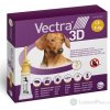 VECTRA 3D spot-on psy XS (1,5–4 kg) roztok na kožu (aplikátor-žltý) 3x0,8 ml