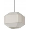 ACB C39174BLI Závesné svietidlo BAUHAUS LED E27, 1x15W, IP20, 45cm, biela