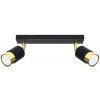 Sollux stropné svietidlo NERO 2 black/golden SL.1070