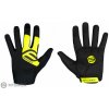 FORCE MTB Power rukavice, čierna/fluo XXL