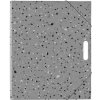 MFP Terazzo, dosky na výkresy A4, lamino, s gumičkami po stranách, šedé