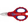 KNIPEX nožnice pre elektrikárov, lisovanie dutinek do pr.6mm, 56HRC, 950510SB