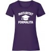 Maturita? Formalita Dámske XXL Millenial lilac